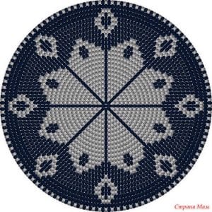 Wayuu Çanta Taban Şemaları - Resim 9