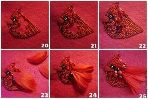 Boncuktan Kuş Yapımı - Resim 3