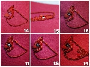 Boncuktan Kuş Yapımı - Resim 4