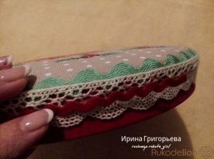 Kanaviçe Kutu Kaplama Yapılışı - Resim 11