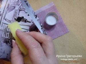 Kanaviçe Kutu Kaplama Yapılışı - Resim 12