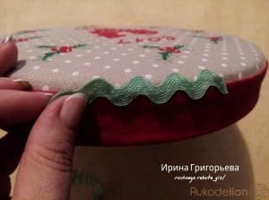 Kanaviçe Kutu Kaplama Yapılışı - Resim 16