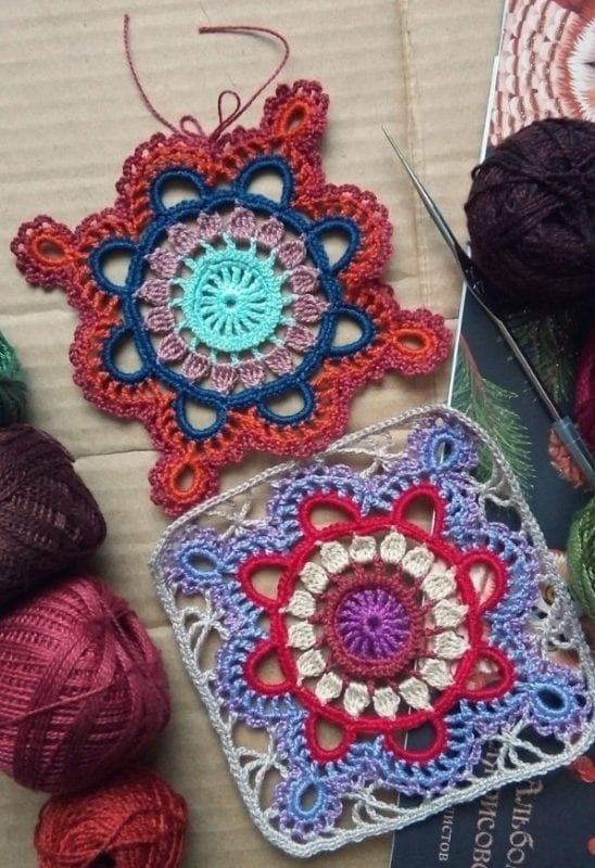 Kare Motifli Battaniye 2