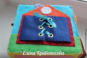 Keçeden Küp Oyuncak Yapımı - Resim 17