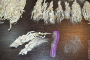 Keçi Yününden Oyuncak Bebek Saçı Yapımı 3