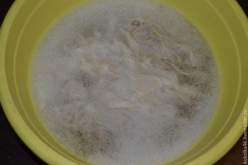 Keçi Yününden Oyuncak Bebek Saçı Yapımı 4