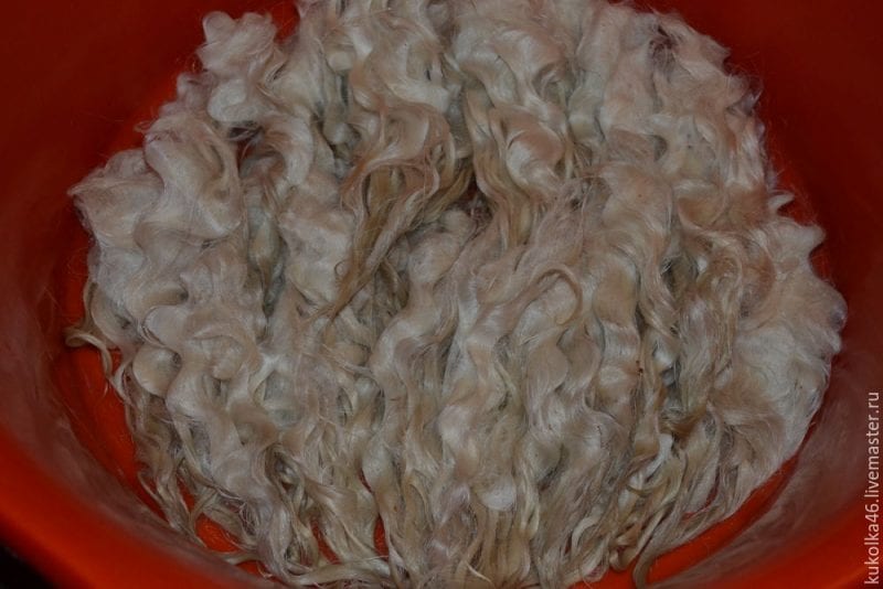 Keçi Yününden Oyuncak Bebek Saçı Yapımı 5