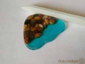 Reçine ile Kolye Yapımı - Resim 5