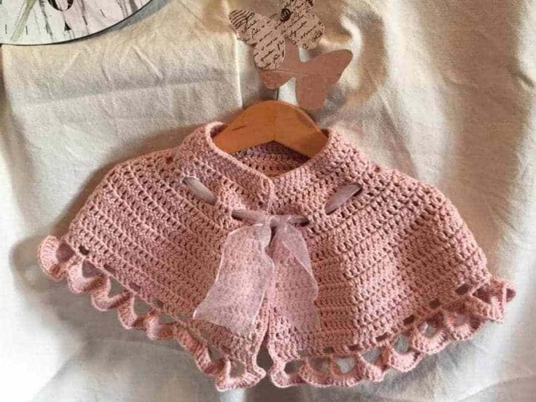 Tığ İşi Bebek Panço Modelleri ve Yapılışı