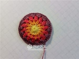 Tığ İşi Örgü Mandala Yapılışı - Resim 10