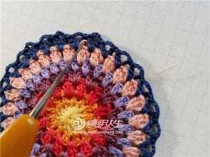 Tığ İşi Örgü Mandala Yapılışı - Resim 11