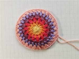 Tığ İşi Örgü Mandala Yapılışı - Resim 9
