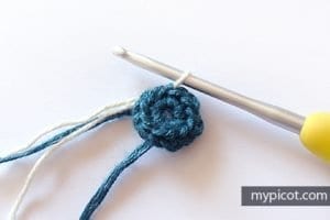 Zincir Modeli Altıgen Motif Yapılışı - Resim 2