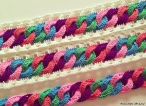 Halkalı Bebek Battaniyesi Yapılışı - Resim 6