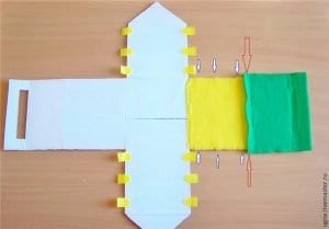 Keçeden Oyun Evi Battaniye Yapımı - Resim 7
