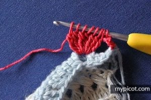 Kirazlı Battaniye Yapılışı - Resim 12