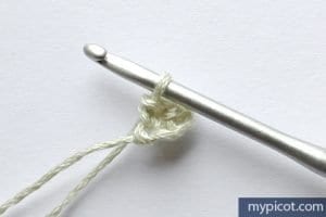 Örgü Çiçek Buketi Yapımı - Resim 19