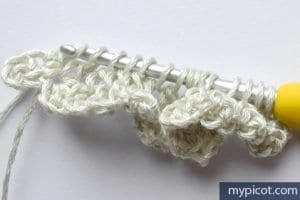 Örgü Çiçek Buketi Yapımı - Resim 21