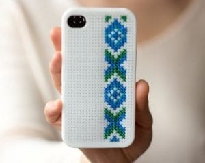 Kanaviçe Telefon Kılıfı Yapımı - Resim 11