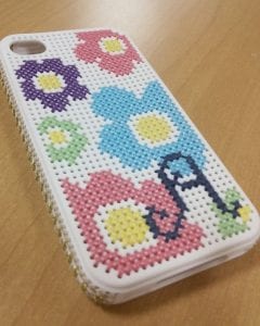 Kanaviçe Telefon Kılıfı Yapımı - Resim 13