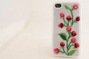 Kanaviçe Telefon Kılıfı Yapımı - Resim 16