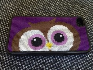 Kanaviçe Telefon Kılıfı Yapımı - Resim 22