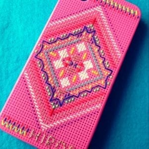 Kanaviçe Telefon Kılıfı Yapımı - Resim 37