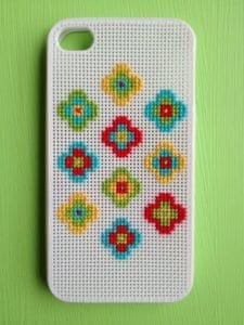 Kanaviçe Telefon Kılıfı Yapımı - Resim 4
