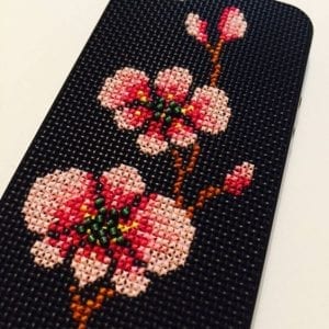 Kanaviçe Telefon Kılıfı Yapımı - Resim 41
