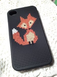 Kanaviçe Telefon Kılıfı Yapımı - Resim 5