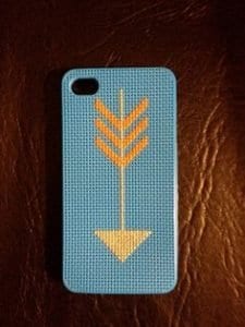 Kanaviçe Telefon Kılıfı Yapımı - Resim 68