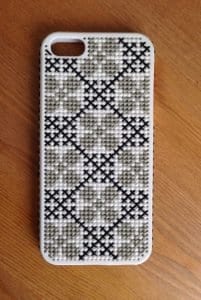 Kanaviçe Telefon Kılıfı Yapımı - Resim 77