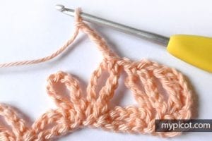 Zincirli Örgü Modeli Yapılışı - Resim 4