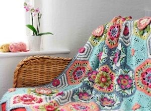 Frida'nın Çiçekleri Battaniye Yapılışı - Resim 26