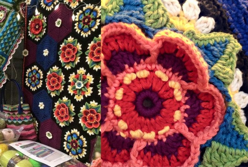 Frida'nın Çiçekleri Battaniye Yapılışı 29