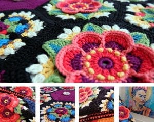 Frida’nın Çiçekleri Battaniye Yapılışı