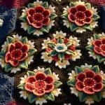 Frida'nın Çiçekleri Battaniye Yapılışı 33