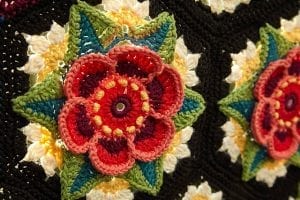 Frida'nın Çiçekleri Battaniye Yapılışı - Resim 4