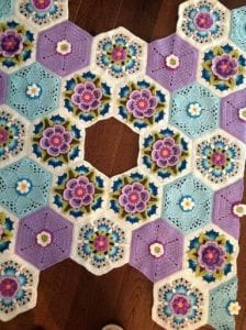 Frida'nın Çiçekleri Battaniye Yapılışı - Resim 6