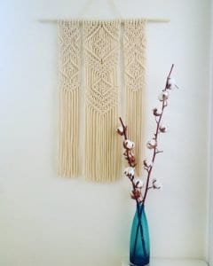 Makrome Duvar Süsleri Modelleri - Resim 12
