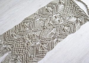 Makrome Duvar Süsleri Modelleri - Resim 23
