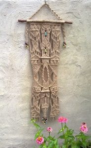 Makrome Duvar Süsleri Modelleri - Resim 3