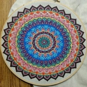 Mandala Kanaviçe - Resim 20