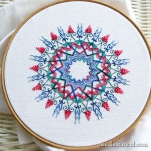 Mandala Kanaviçe - Resim 25