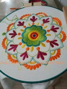 Mandala Kanaviçe - Resim 31