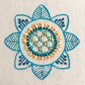 Mandala Kanaviçe - Resim 32
