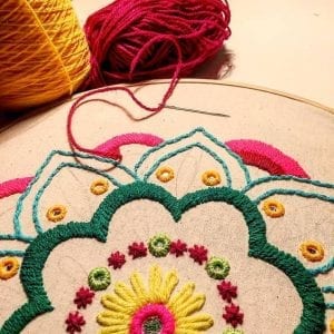 Mandala Kanaviçe - Resim 33