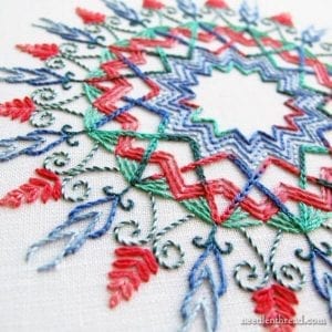 Mandala Kanaviçe - Resim 41