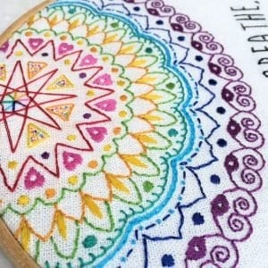 Mandala Kanaviçe - Resim 10