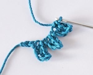 Örgü Yaprak Modeli Yapılışı - Resim 15